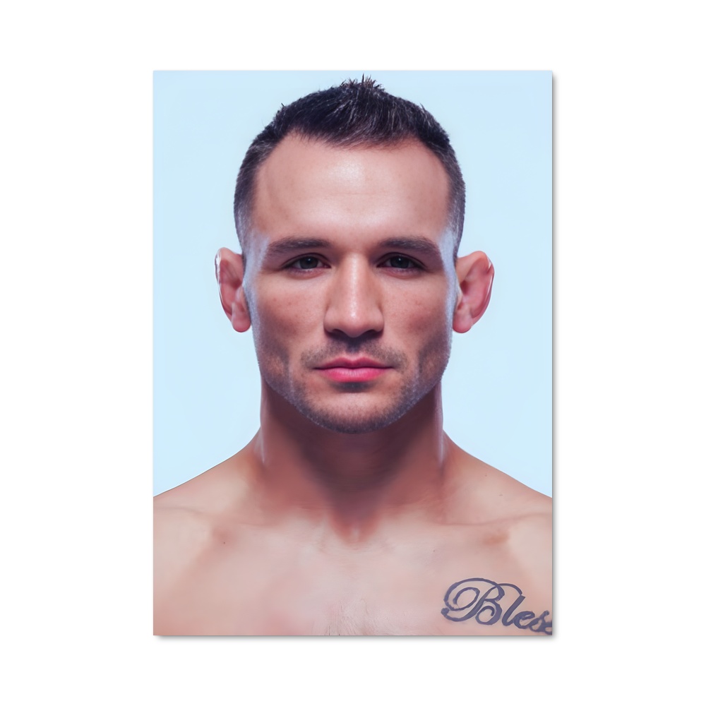 Poster Michael chandler poitrine